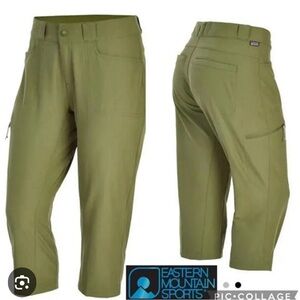 EMS® Women's Compass Trek Capri yellow ochre Pants size 2